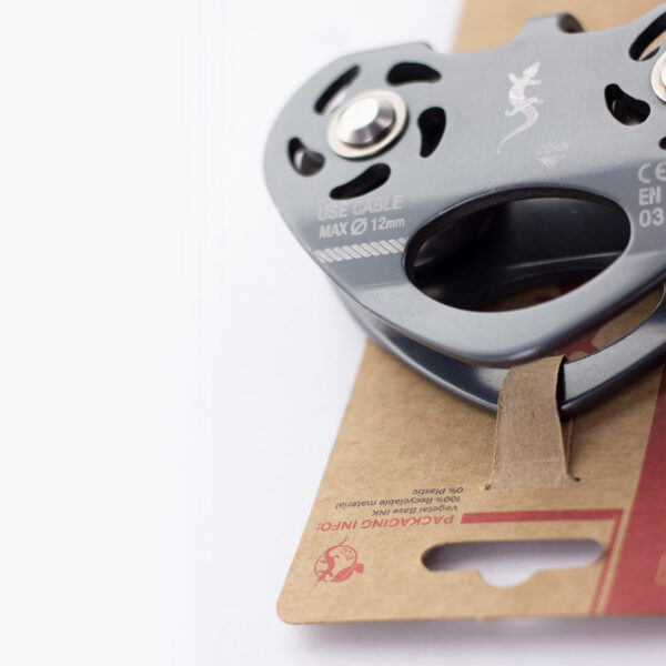 Fixe - POLEA DOBLE EJE PARA TIROLINAS DE CABLE CE