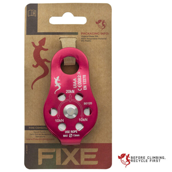 Fixe - POLEA MINI SIMPLE PARA CUERDA CE