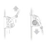 ASAP® LOCK - Anticaídas deslizante para cuerda con función LOCK