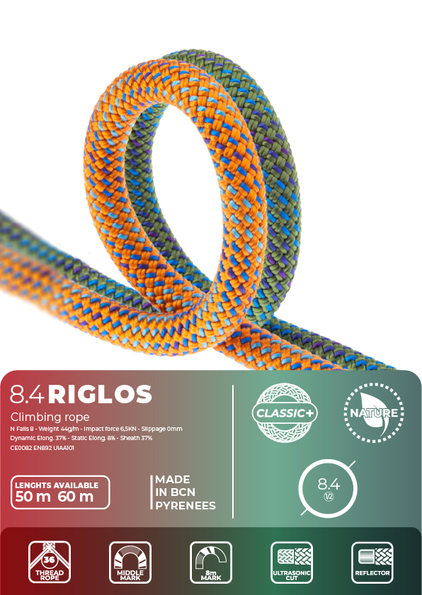 Fixe – Cuerda RIGLOS 8,4 mm Pack 2