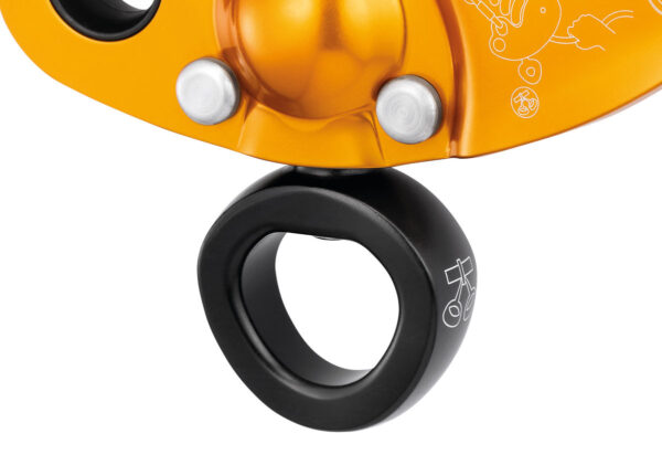 Petzl ZIGZAG PLUS - Prusik mecánico con eslabón giratorio para poda