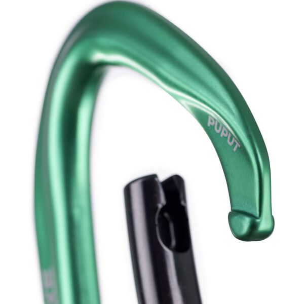 Fixe - Mosquetón Puput Curve - Verde