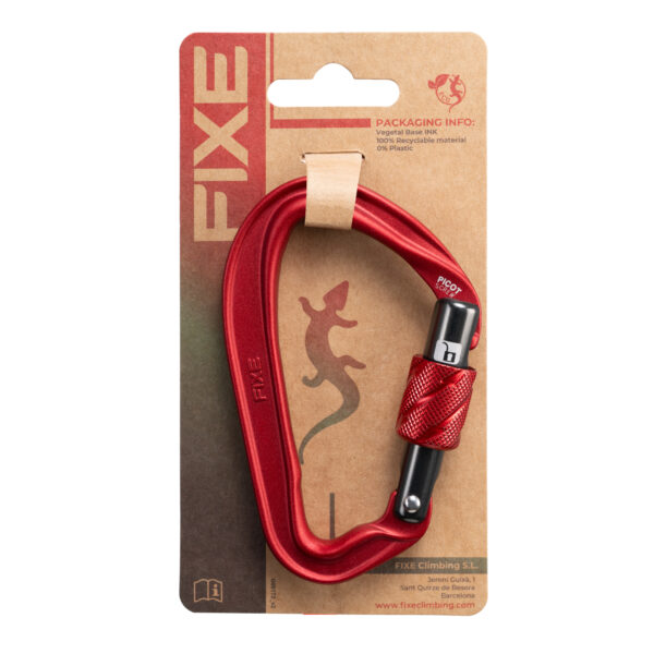 Fixe - Mosquetón PICOT SCREW