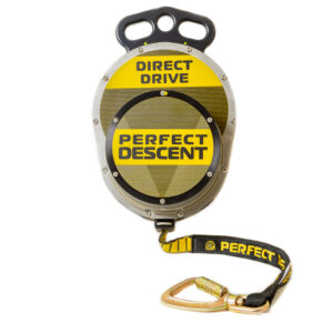PERFECT DESCENT - Direct Drive Auto belay, 16m, Acero Mosq.