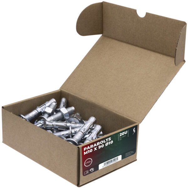 Fixe - Caja parabolts M10x90mm 20 unidades