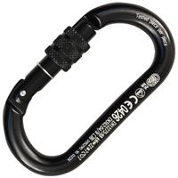KONG Oval Alu Classic Screw Sleeve negro