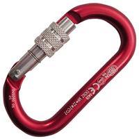 KONG Oval Alu Classic Screw Sleeve rojo