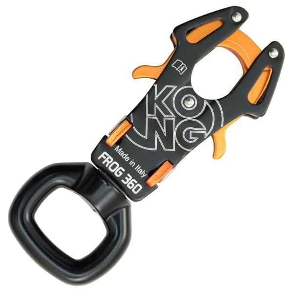 KONG Frog 360 negro naranja