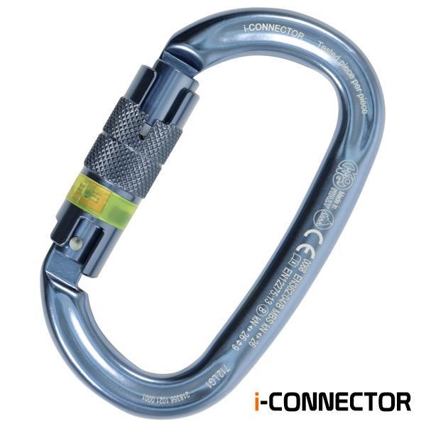 KONG i-Ovalone Alu Twist Lock titanio