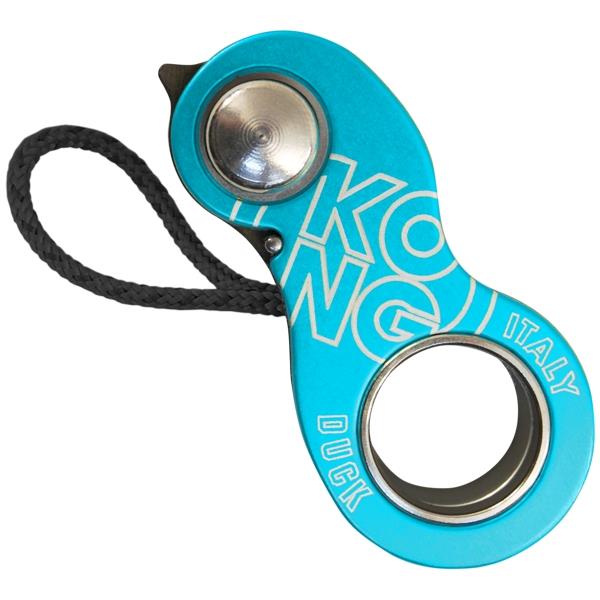 KONG Duck turquesa y negro