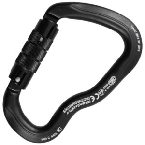 KONG Ferrata Twist Lock negro