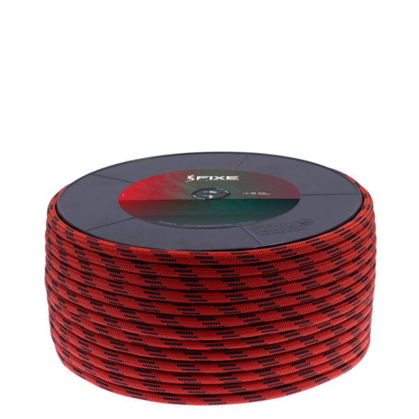 Cuerda auxiliar Fixe 8 mm rojo y negro 60 m