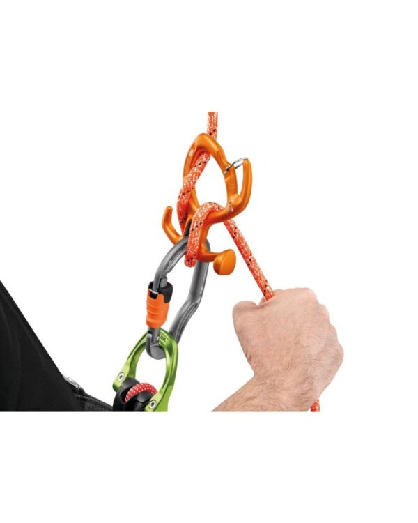 Petzl PUSH+ 9 mm naranja