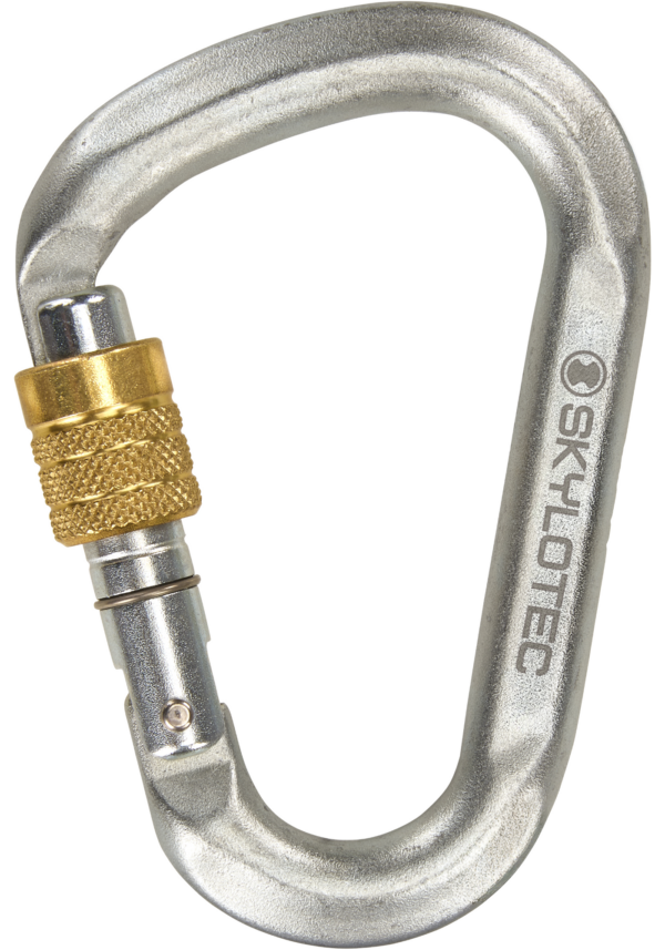 SKYLOTEC SNAPPY STEEL SG plata