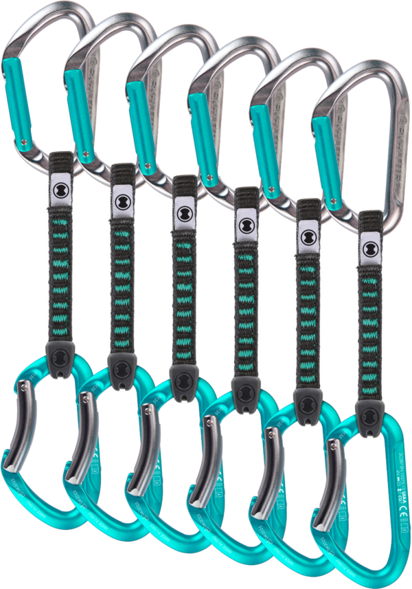 SKYLOTEC SALTO SET UL pack de 6 Aguamarina